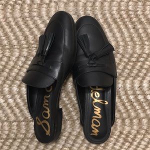 Sam Edelman Paris Tassle Mules, like new!